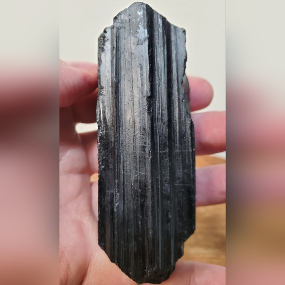 Black Tourmaline Crystal, 0.56 pounds - Picture 12 of 14